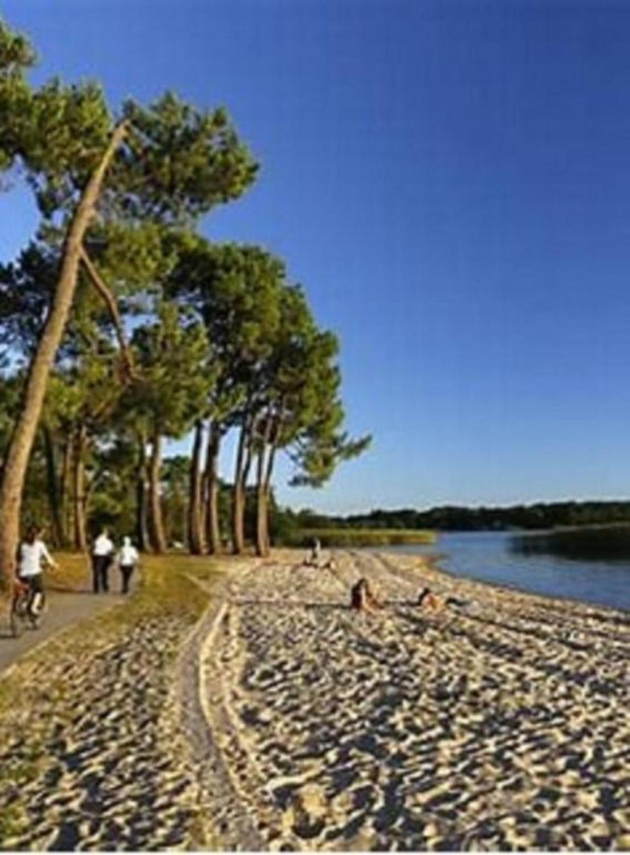 Agreable Maison A 400M Du Lac Villa Sanguinet Esterno foto